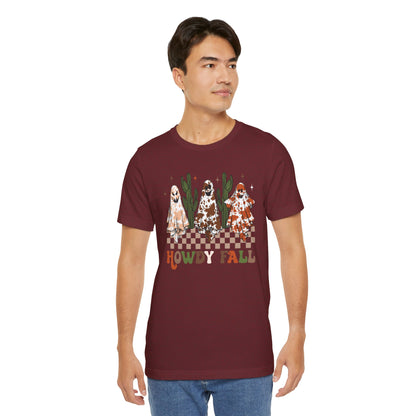 Howdy Fall Retro Ghost Shirt – Western Cowboy Cowgirl Halloween Tee