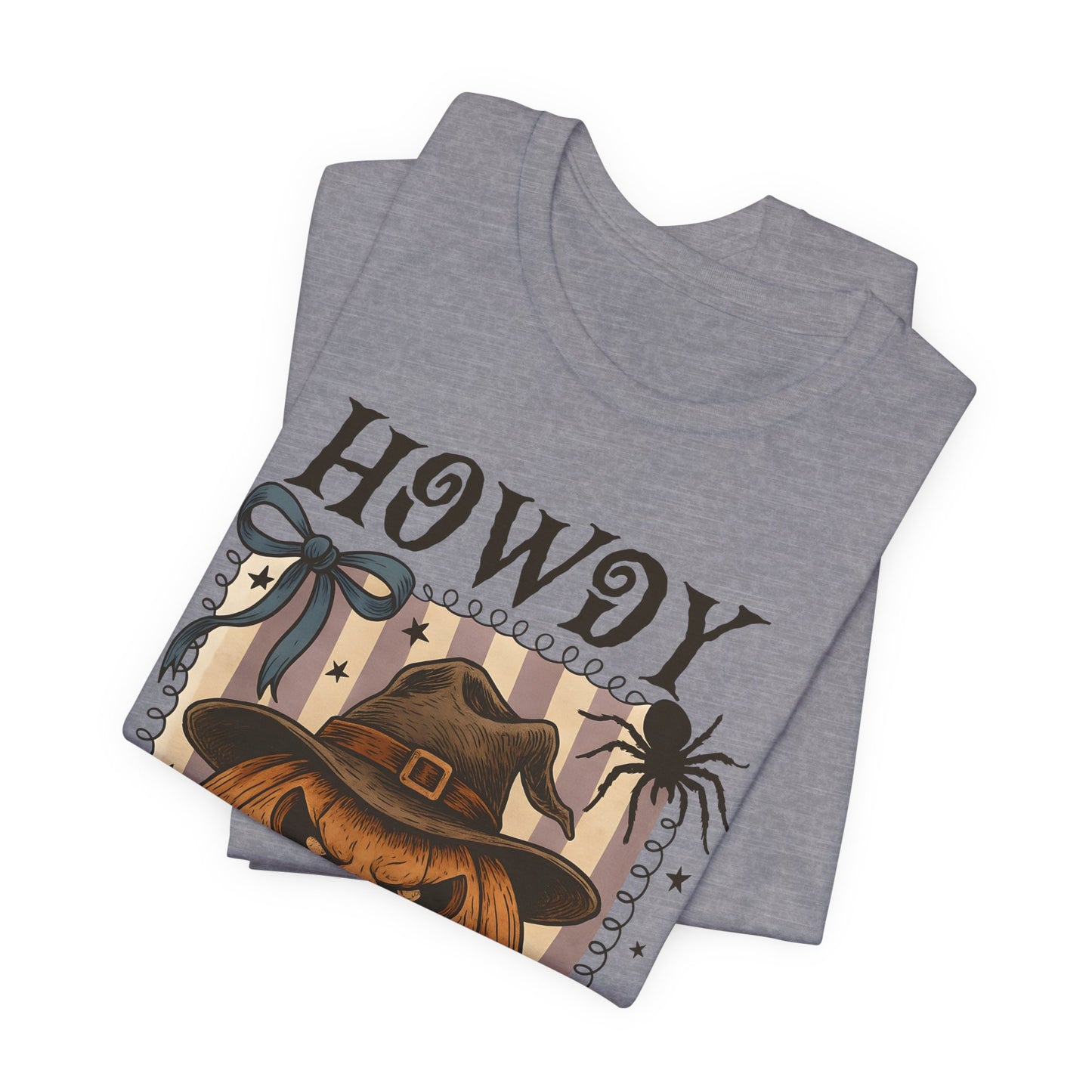 Howdy Halloween Shirt – Cute Coquette Pumpkin Western Fall Tee