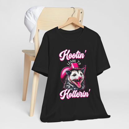 Opossum Hootin’ Hollerin’ 90s Vintage Retro Western T-Shirt