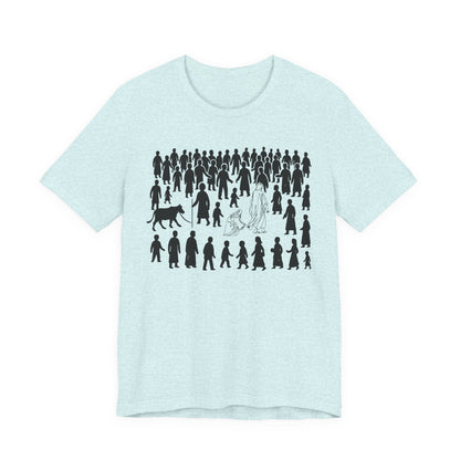 Jesus Pulling You from the Crowd Shirt – Christian Rescues Men Women Tee