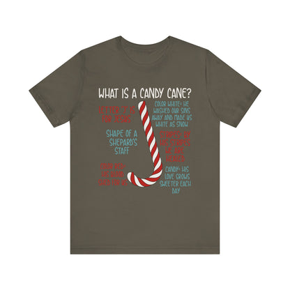 Candy Cane Christmas Christian Shirt – Believe Faith God Holiday Tee