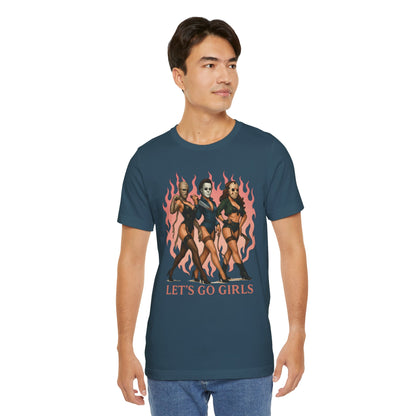 Boos-ted Shirt – Funny Skeleton Cowboy Western Halloween Ghost Tee