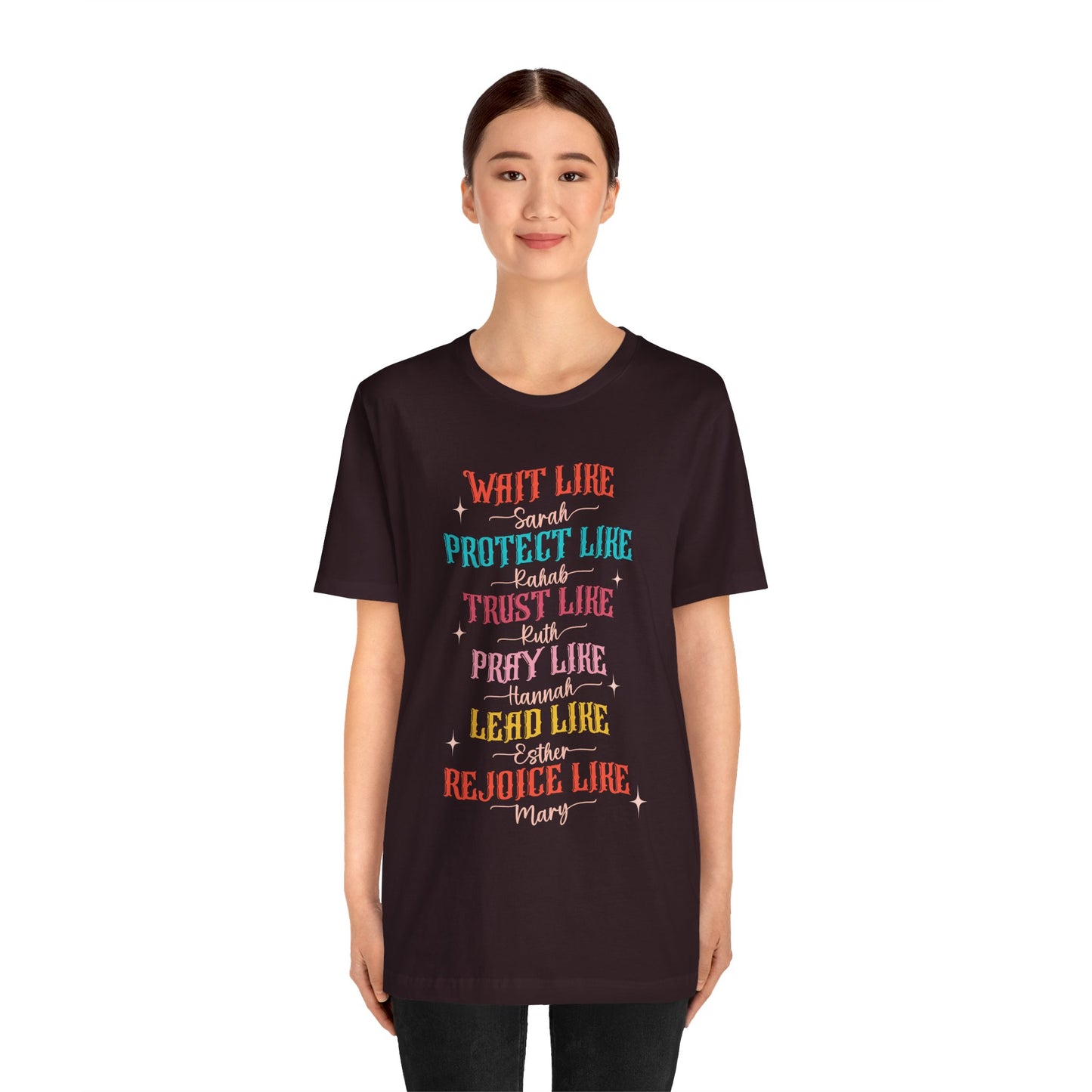 Women of the Bible Shirt – Empowering Christian Faith Scripture Graphic Tee