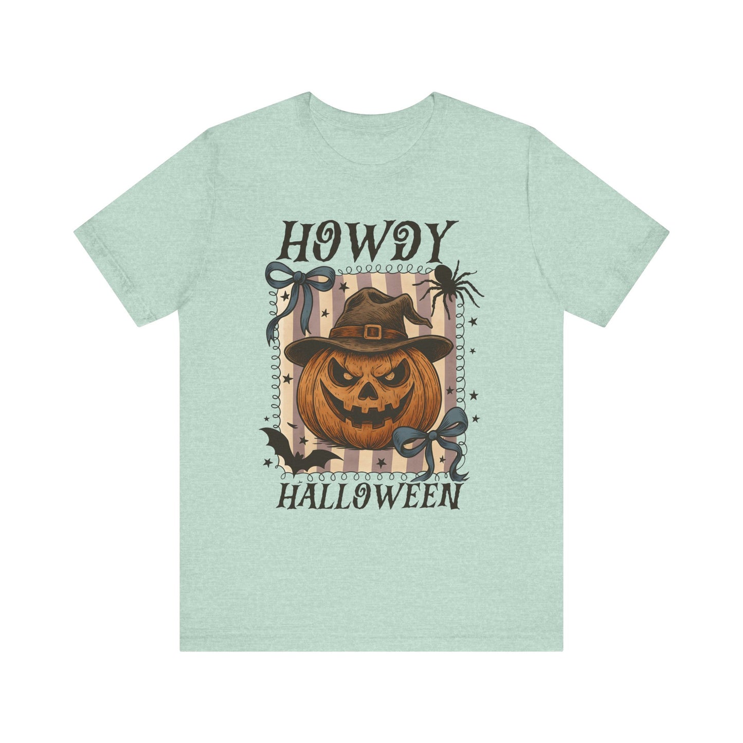 Howdy Halloween Shirt – Cute Coquette Pumpkin Western Fall Tee