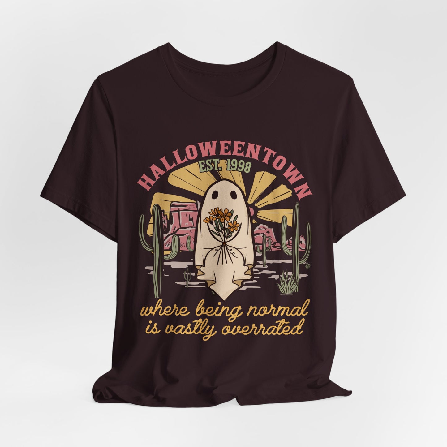 Halloweentown Est. 1998 Shirt – Retro Western Ghost Pumpkin Rodeo Tee