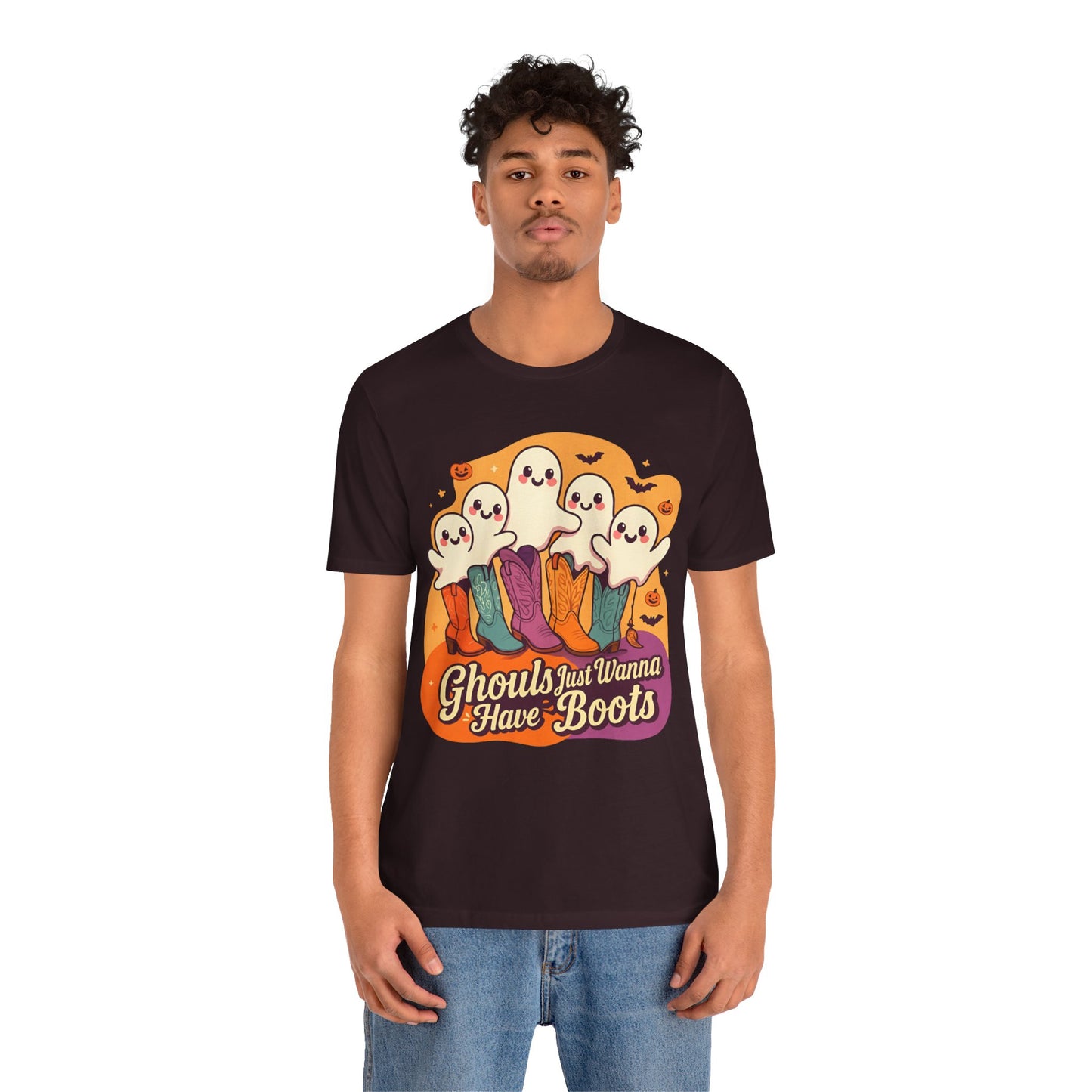 Ghouls Just Wanna Have Boots Shirt – Western Cowgirl Ghost Halloween Tee