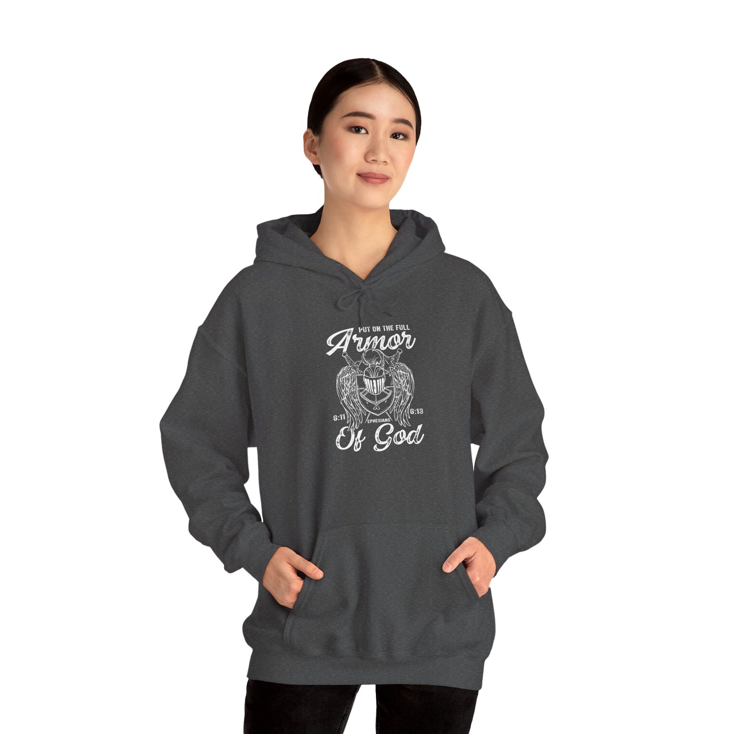 Put On The Full Armor Of God Jesus Christ Faith King Men Hoodie