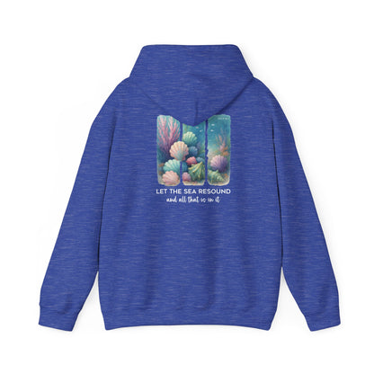 Let the Sea Resound Hoodie – Christian Ocean Bible Verse Summer Pullover