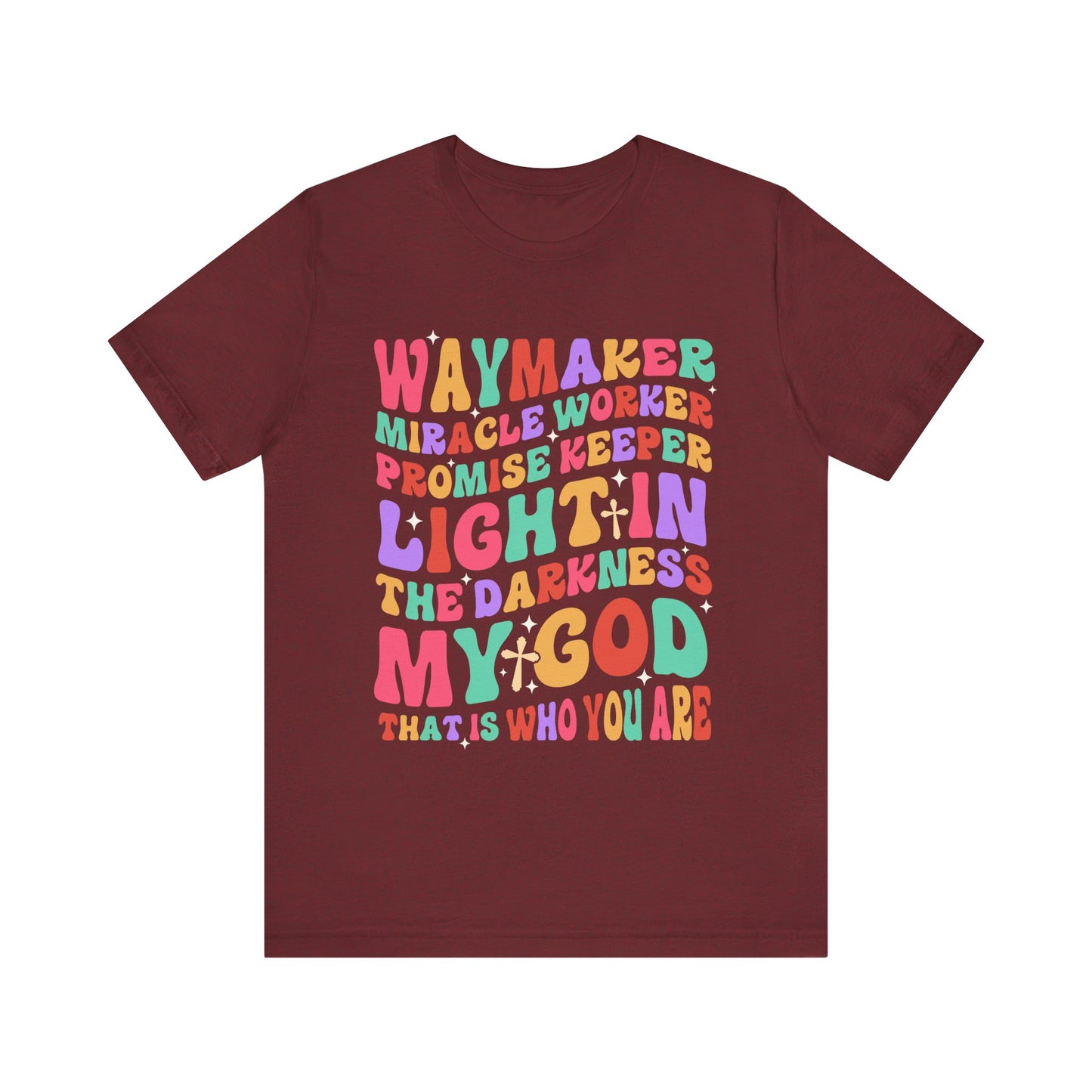 Waymaker Miracle Worker Shirt – Christian Worship My God Faith Tee