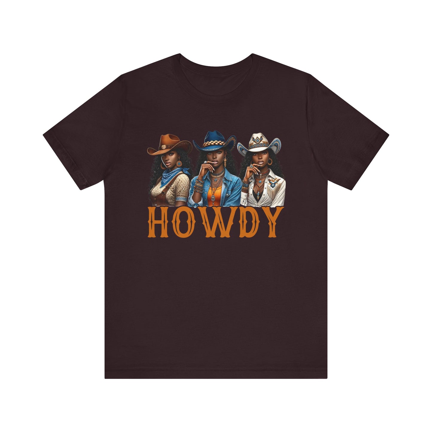 Howdy Black Cowgirl Shirt – Western Rodeo Melanin African American Tee