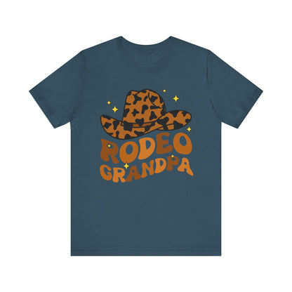 Western Rodeo Grandpa Shirt – Country Cowboy Birthday Matching Family Tee