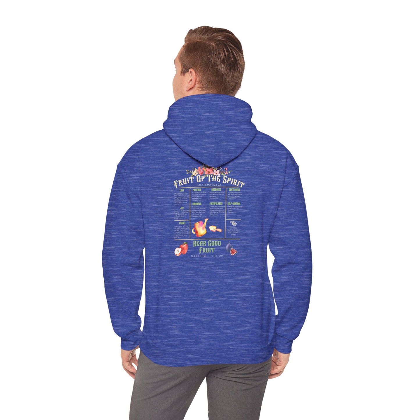 Fruit of the Spirit Hoodie – Christian Bible Verse Jesus Prayer Pullover