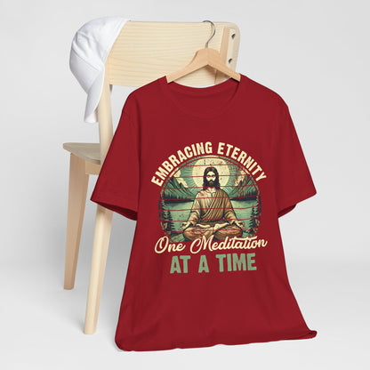 Embracing Eternity Shirt – Christian Yoga Jesus God Faith & Mindfulness Tee