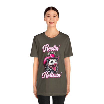 Opossum Hootin’ Hollerin’ 90s Vintage Retro Western T-Shirt