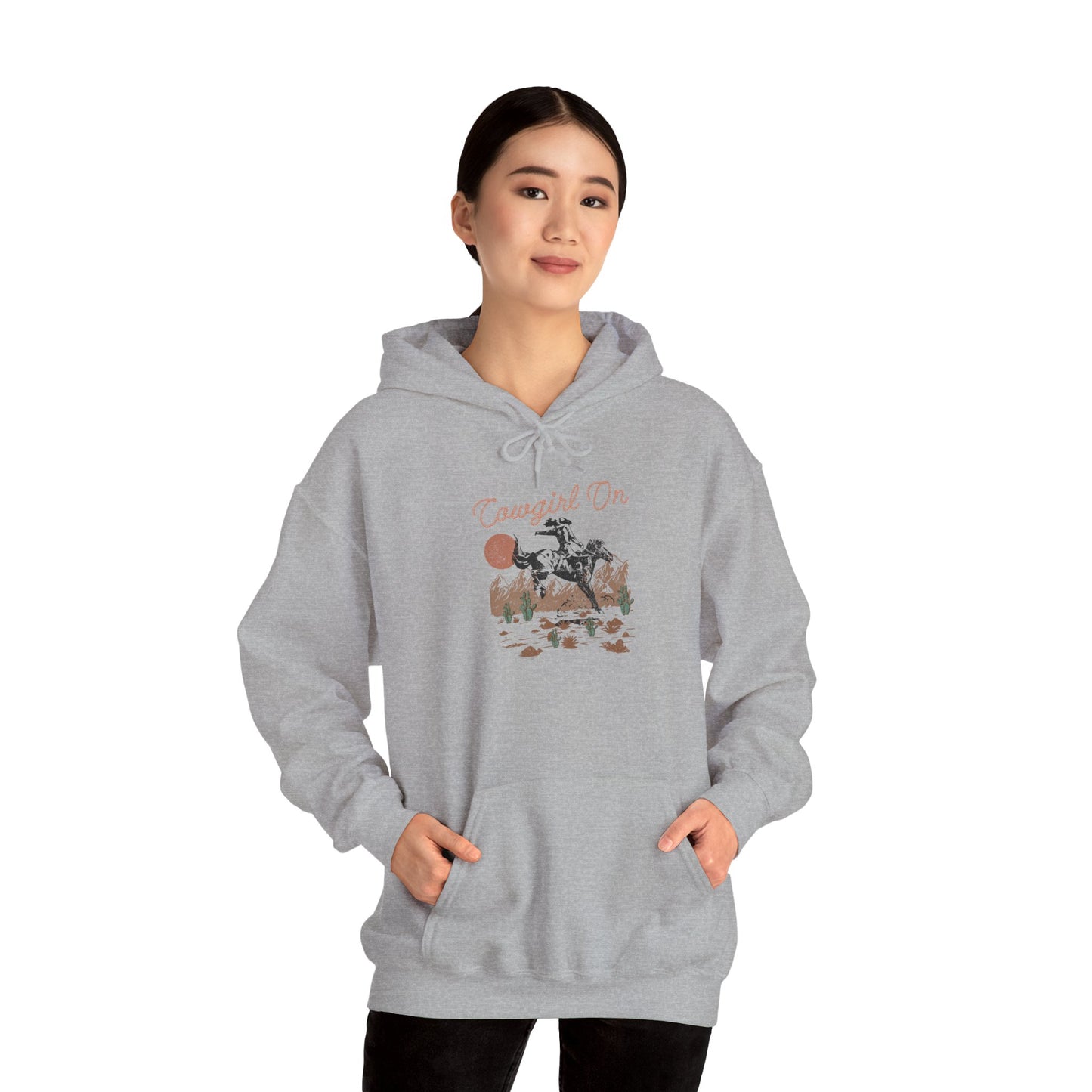 Cowgirl Howdy Hoodie – Southern Western Country Rodeo Vintage Pullover