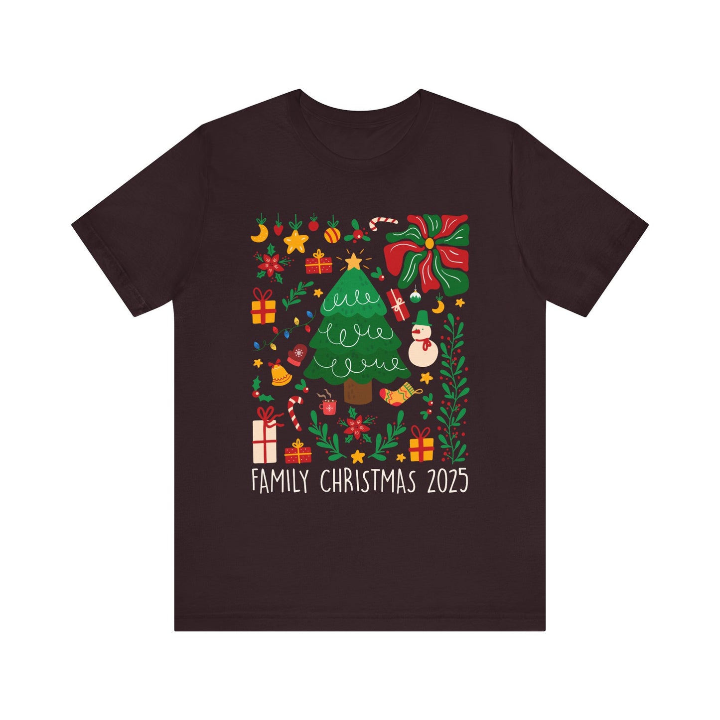Family Christmas 2025 Shirt – Vintage Boho Holiday Family Group Shirt