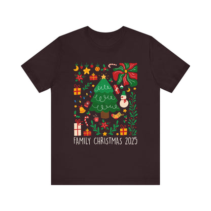 Family Christmas 2025 Shirt – Vintage Boho Holiday Family Group Shirt