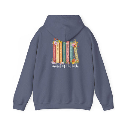 Women of the Bible Hoodie – Christian Floral Scripture Church Book Pullover