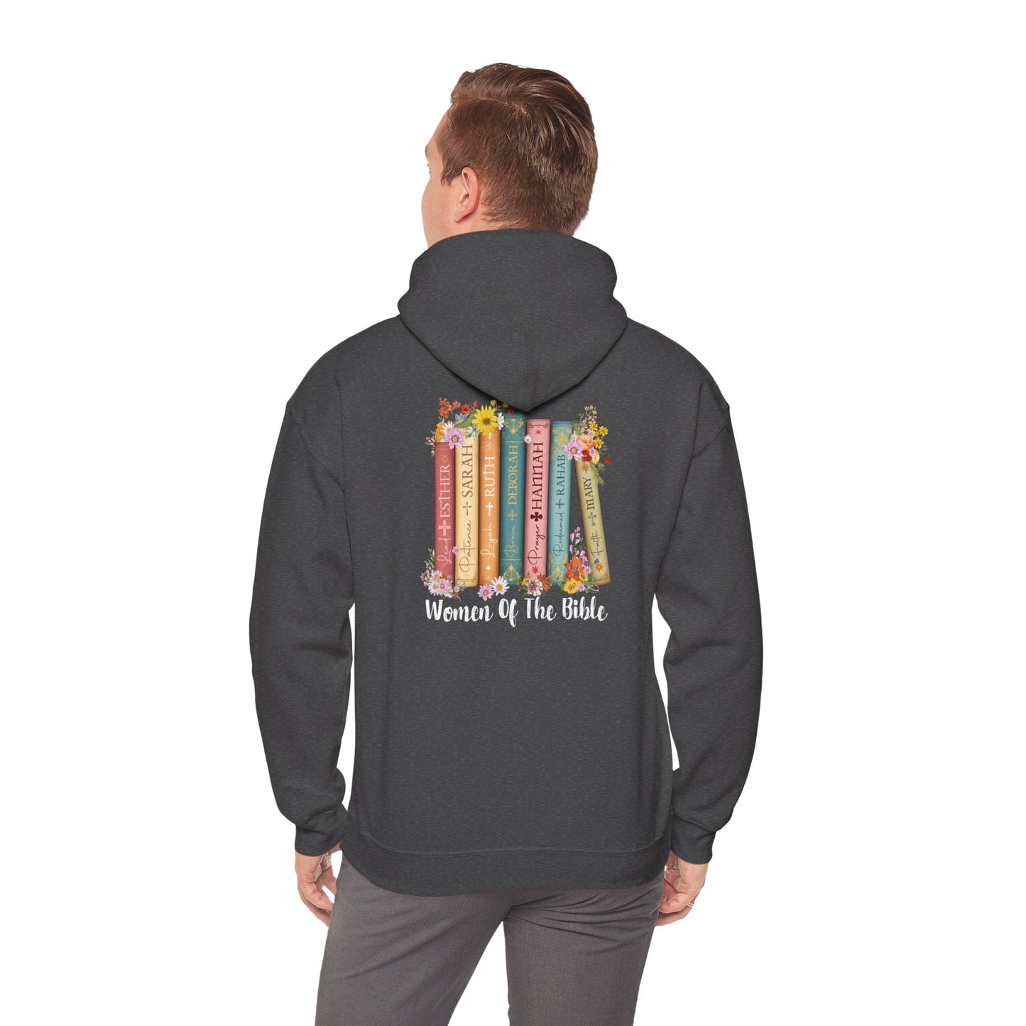 Women of the Bible Hoodie – Christian Floral Scripture Church Book Pullover