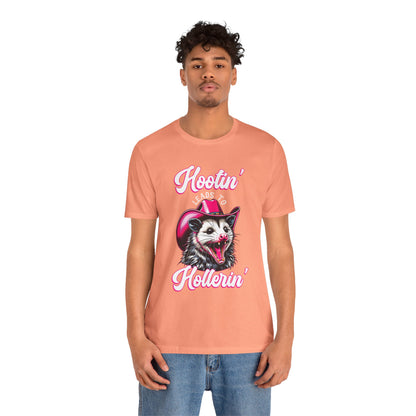 Opossum Hootin’ Hollerin’ 90s Vintage Retro Western T-Shirt