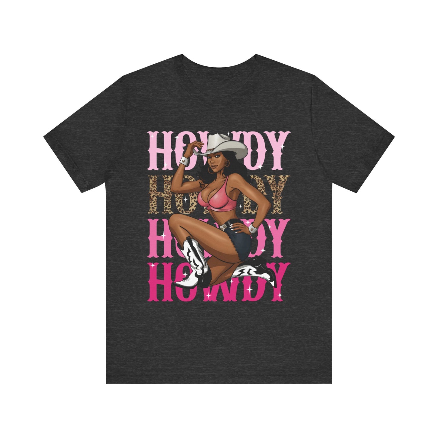 Howdy Black Cowgirl Shirt – Western Melanin Rodeo Queen Texas Tee