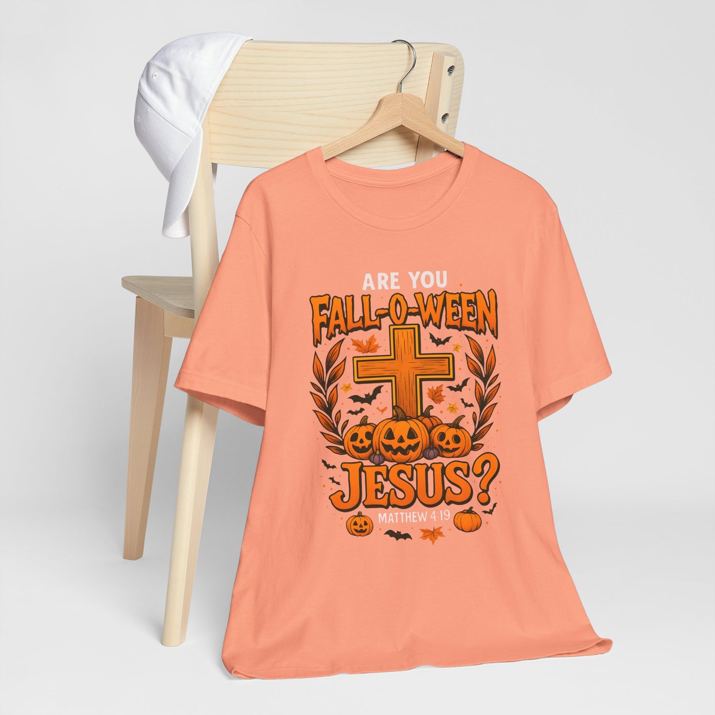 Are You Fall O Ween Shirt – Jesus Christian Pumpkin Cross Halloween Tee