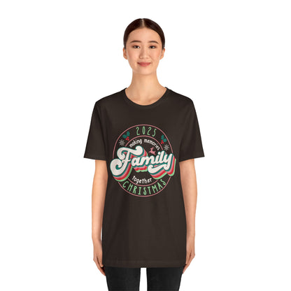Retro Family Christmas 2025 Shirt – Vintage Matching Holiday Memories Tee
