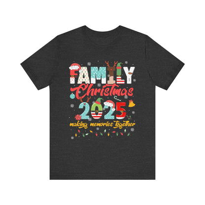 Family Christmas 2025 Shirt – Cute Matching Holiday Memories Together Tee