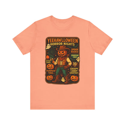 Yeehawlloween Shirt – Western Rodeo Halloween Carnival Cowgirl Cowboy Tee