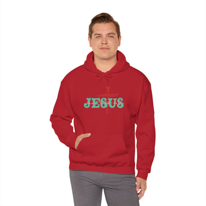 The Way Truth Life Christ Jesus Cross Nails Christian Bible Hoodie