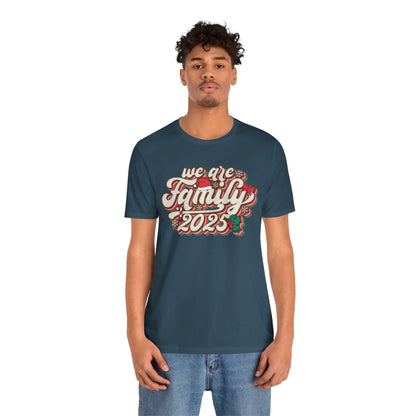 We Are Family Christmas Shirt – Retro Groovy 80s Matching Holiday Tee