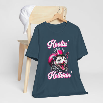 Opossum Hootin’ Hollerin’ 90s Vintage Retro Western T-Shirt