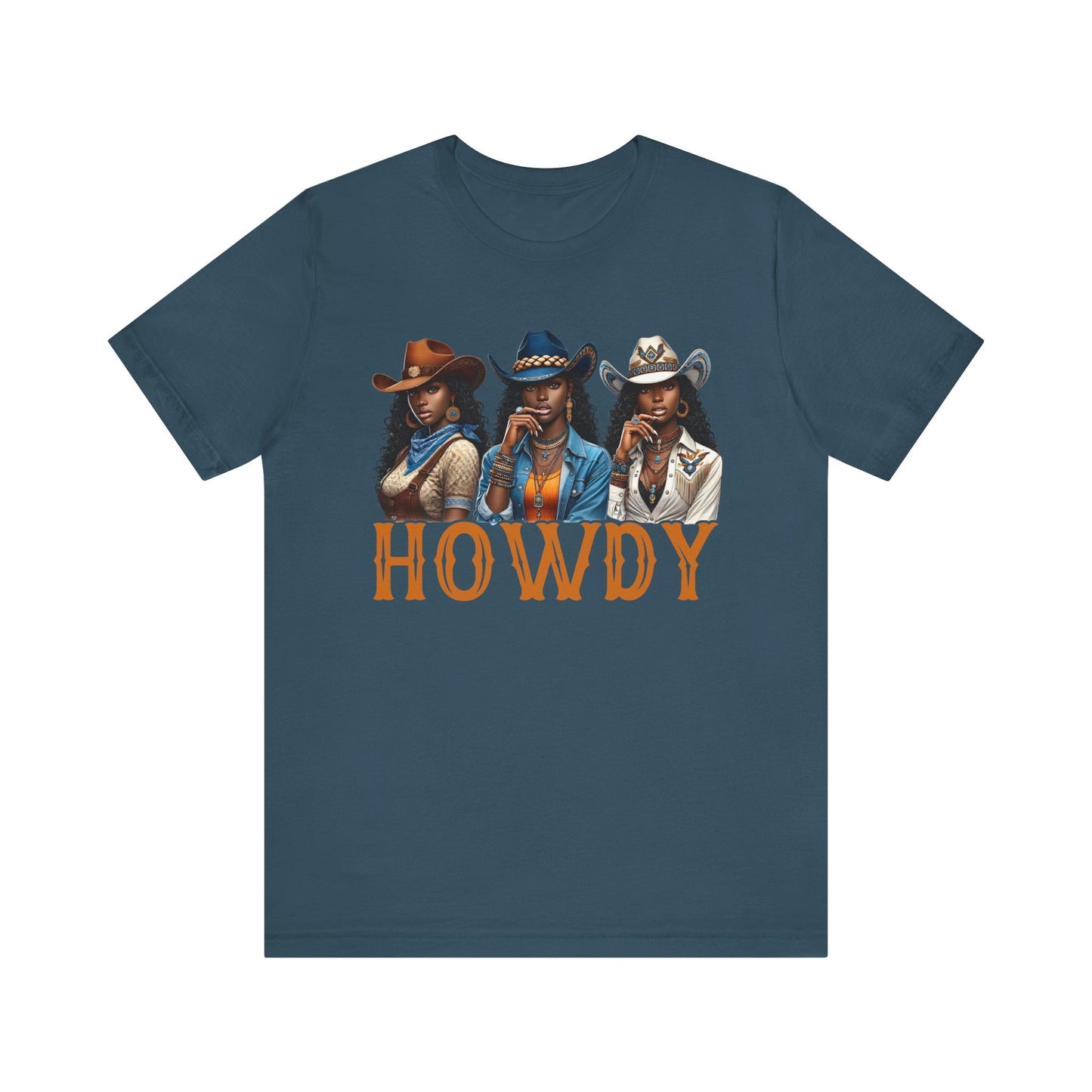 Howdy Black Cowgirl Shirt – Western Rodeo Melanin African American Tee