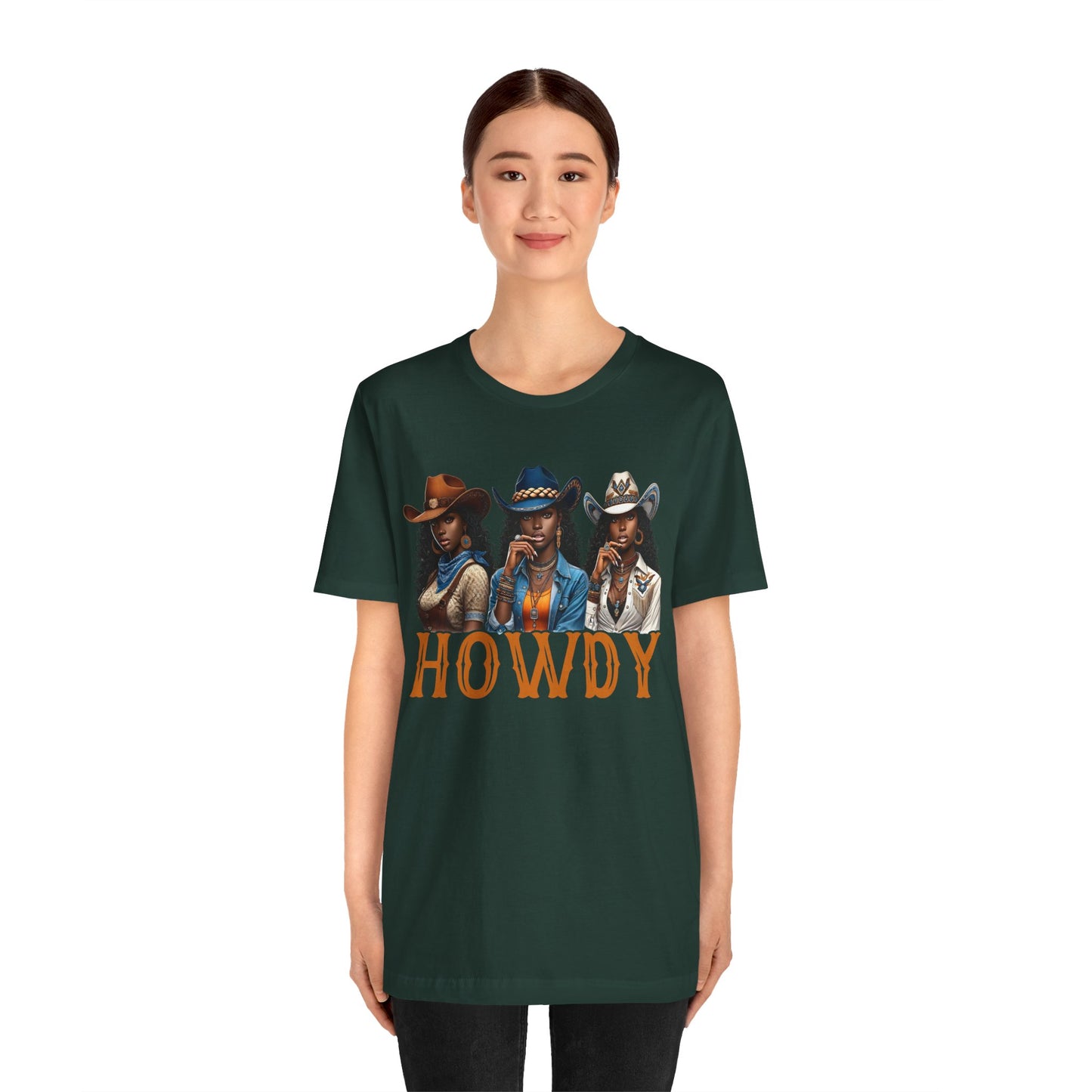 Howdy Black Cowgirl Shirt – Western Rodeo Melanin African American Tee