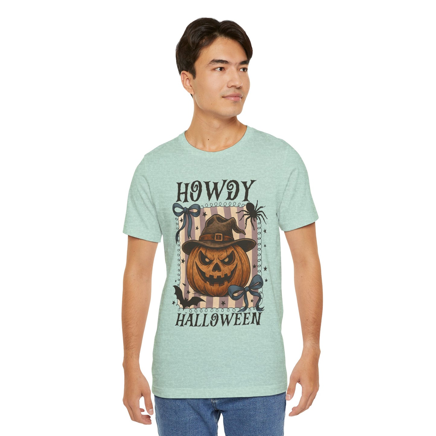 Howdy Halloween Shirt – Cute Coquette Pumpkin Western Fall Tee