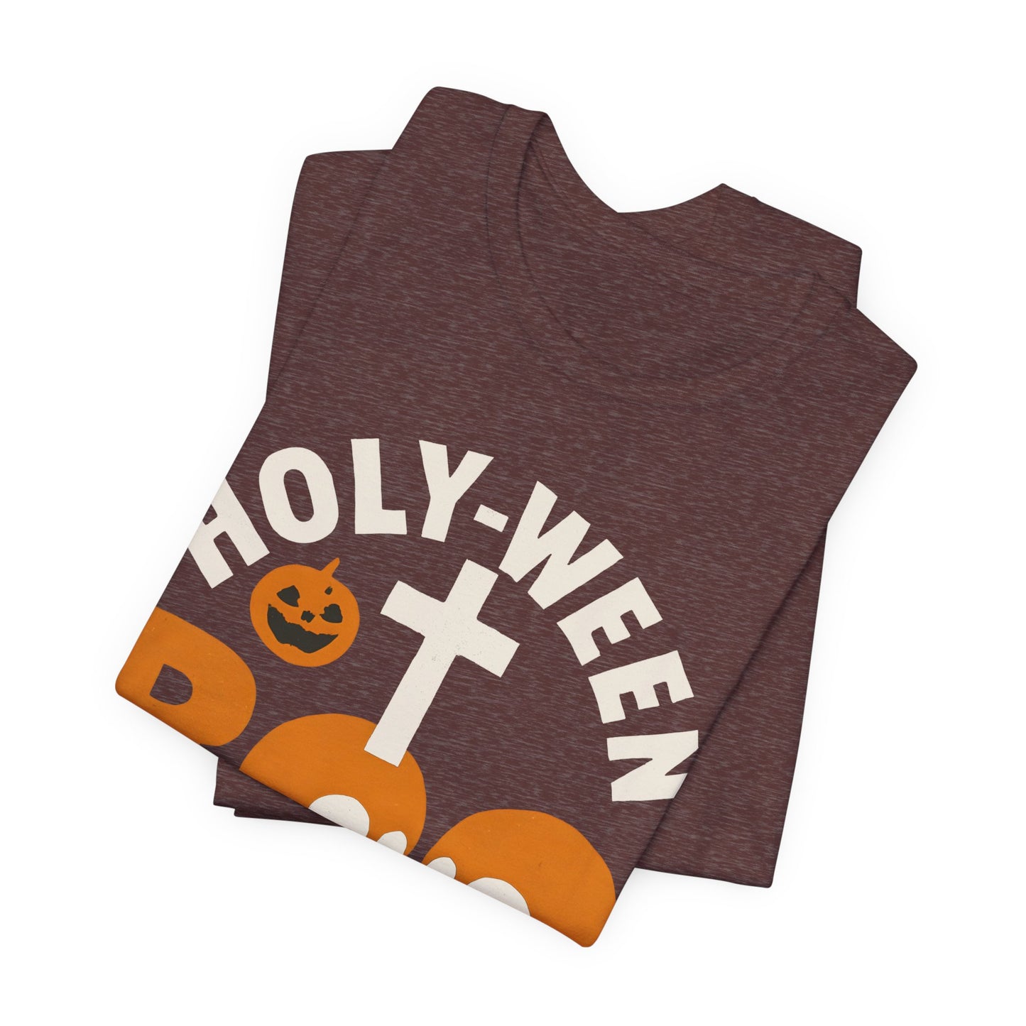 Holy Ween Boo Shirt – Christian Halloween Cross & Skull Faith Tee