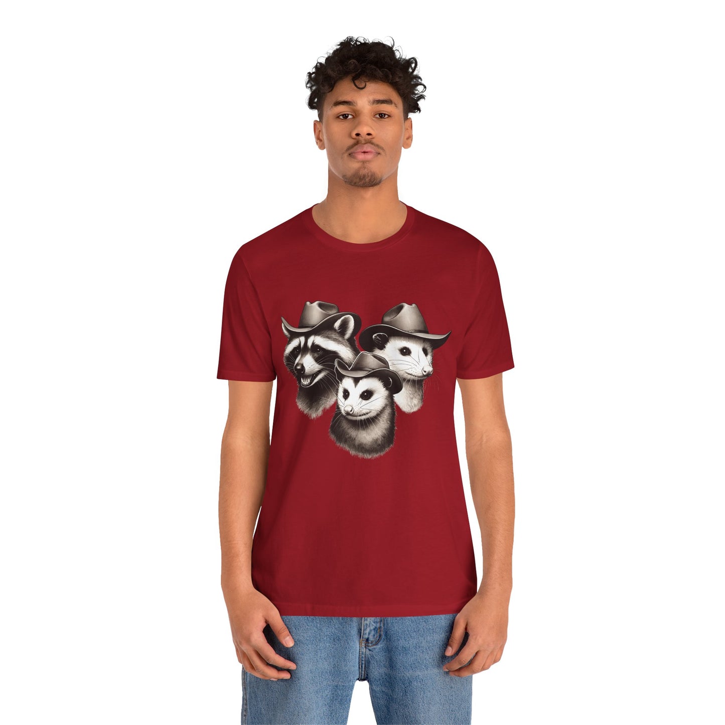 Cowboy Trash Trio Shirt – Opossum Raccoon Western Rodeo Funny Tee