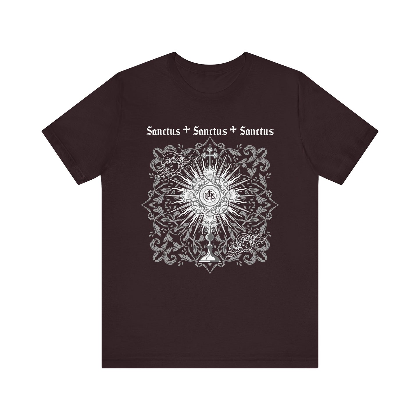 Sanctus Eucharist Shirt – Catholic Traditional Latin Mass Jesus Tee