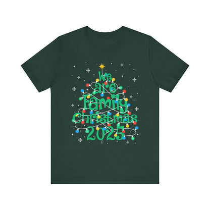 We Are Family Christmas 2025 Shirt – Matching Holiday Tree Lights Reunion Tee
