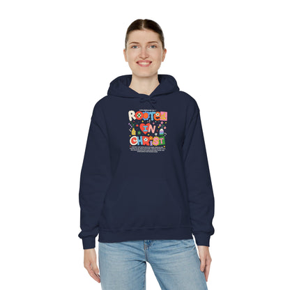 Christian Floral Hoodie - Grow in Grace