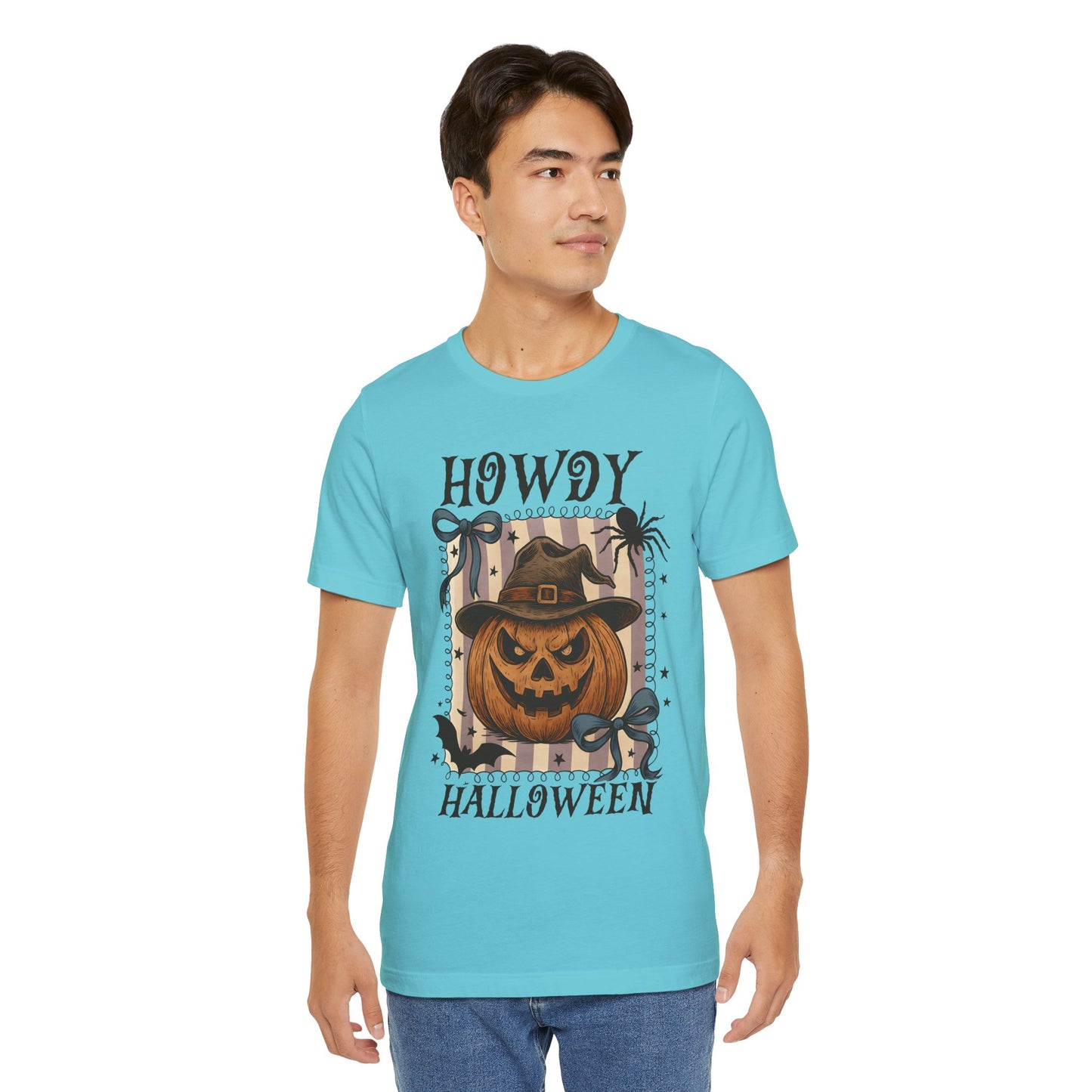 Howdy Halloween Shirt – Cute Coquette Pumpkin Western Fall Tee