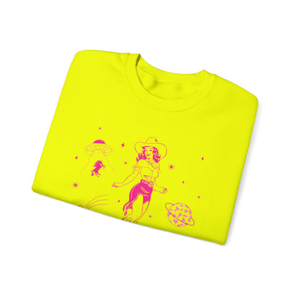 Western Cowgirl Howdy Sweatshirt – Disco Rodeo Space Bachelorette Pullover