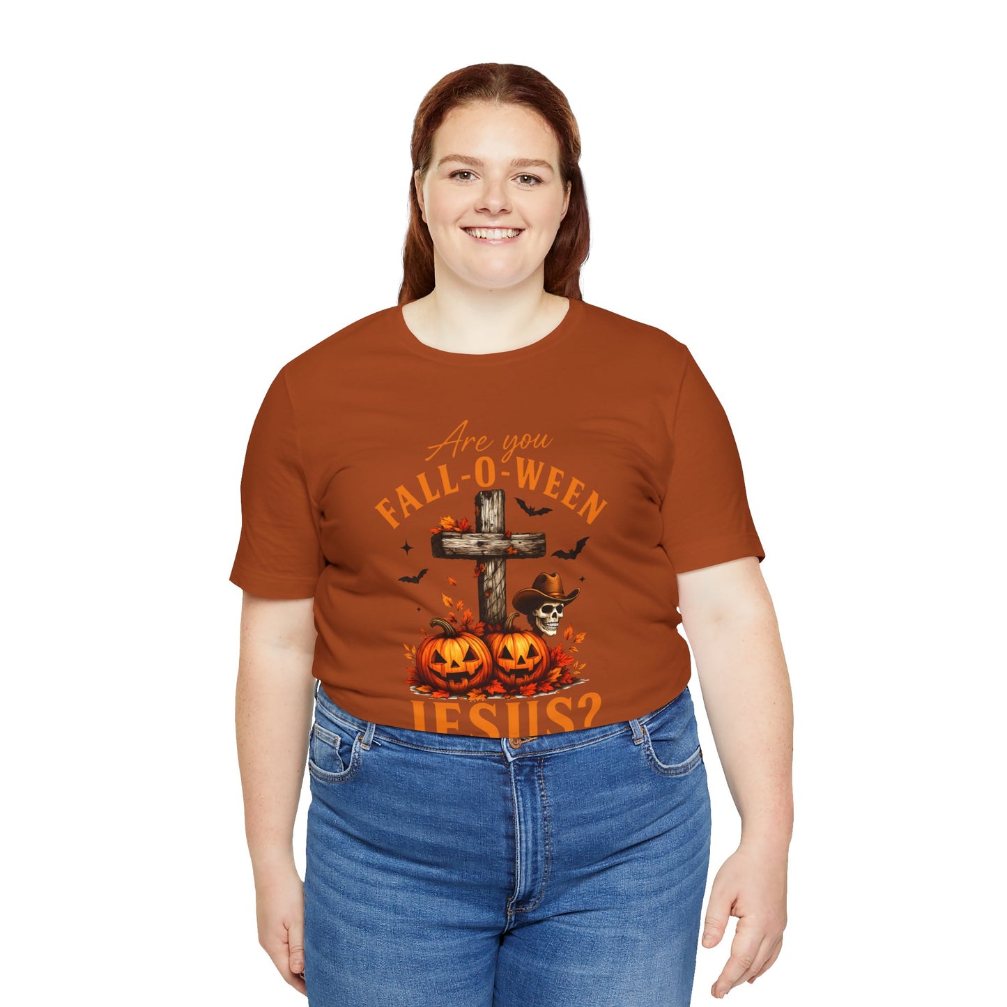 Are You Fall-O-Ween Shirt – Christian Pumpkin Cross Faith Halloween Tee