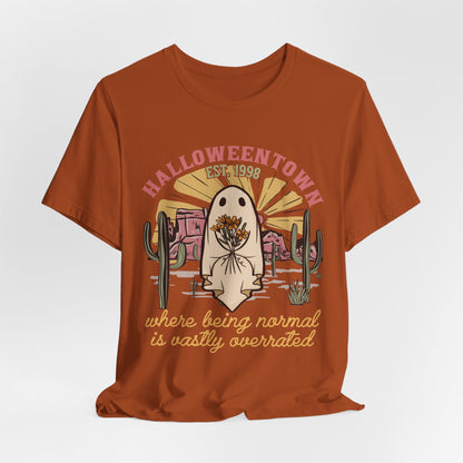 Halloweentown Est. 1998 Shirt – Retro Western Ghost Pumpkin Rodeo Tee