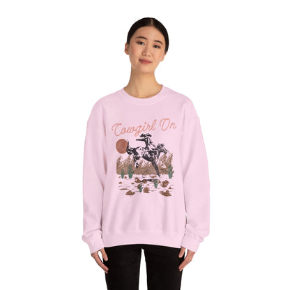 Cowgirl Howdy Sweatshirt – Southern Western Country Rodeo Vintage Pullover