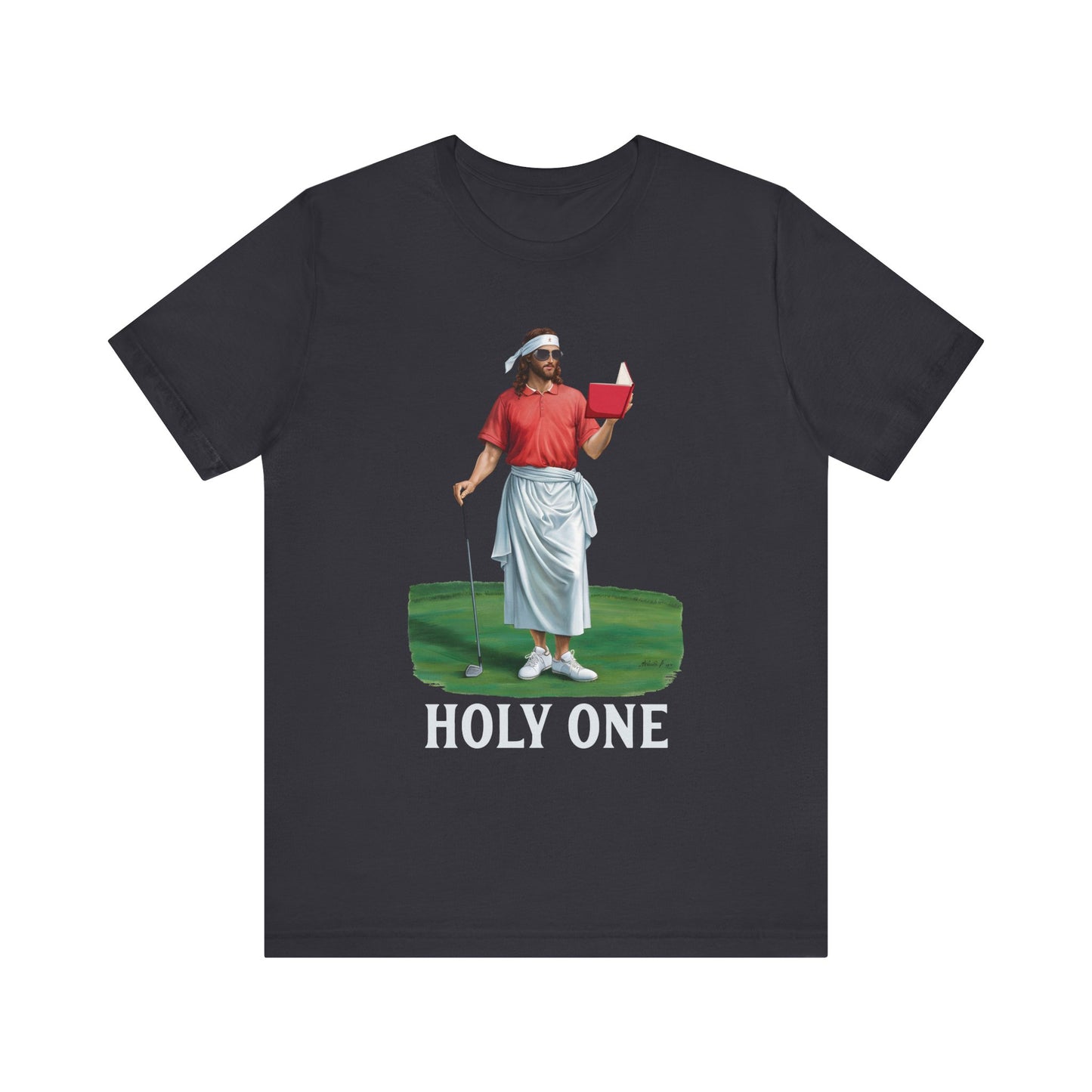 Jesus Golf Holy One Shirt – Funny Christian Faith & Sports Graphic Tee for Golfers