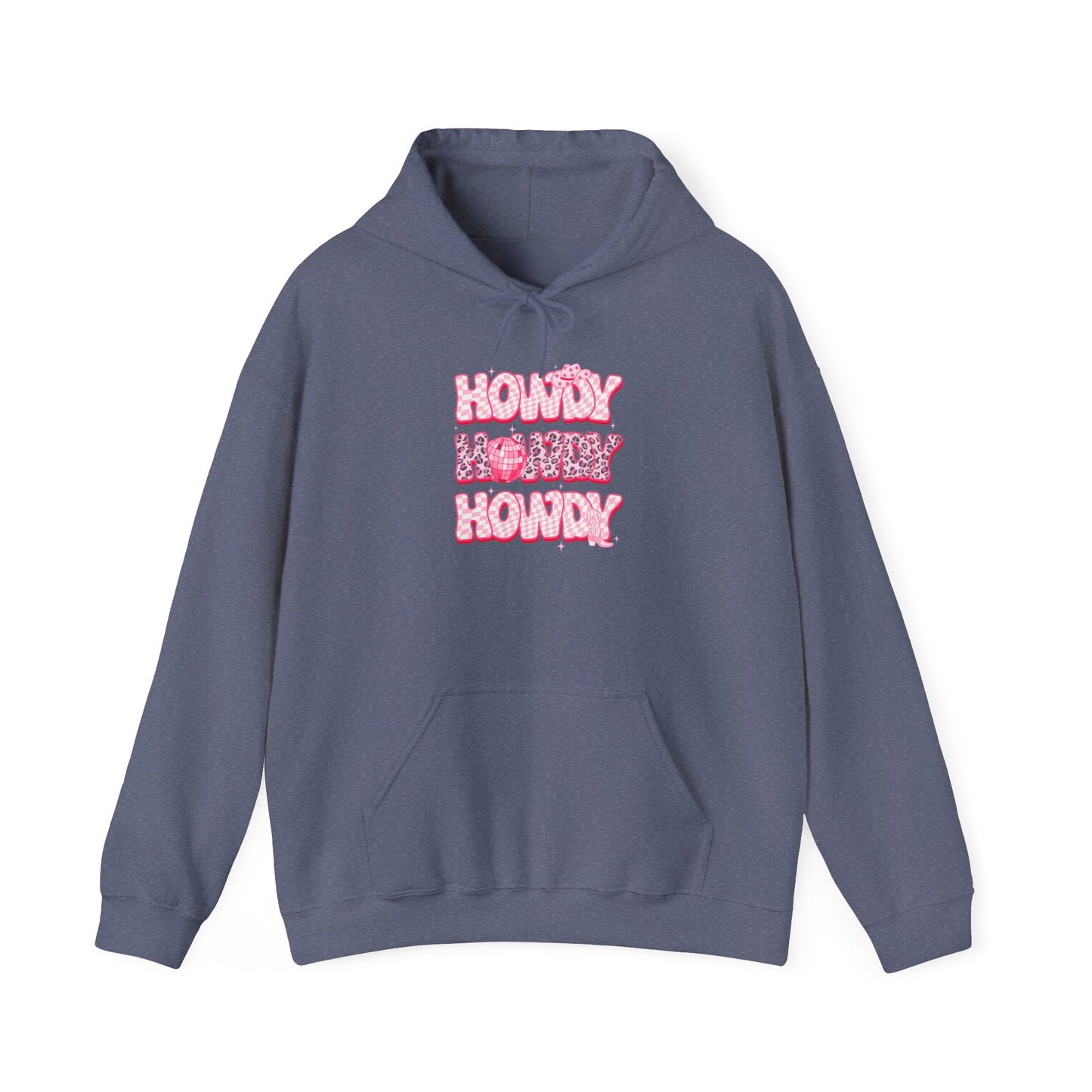 Disco Howdy Cowgirl Hoodie – Pink Leopard Western Rodeo Country Pullover