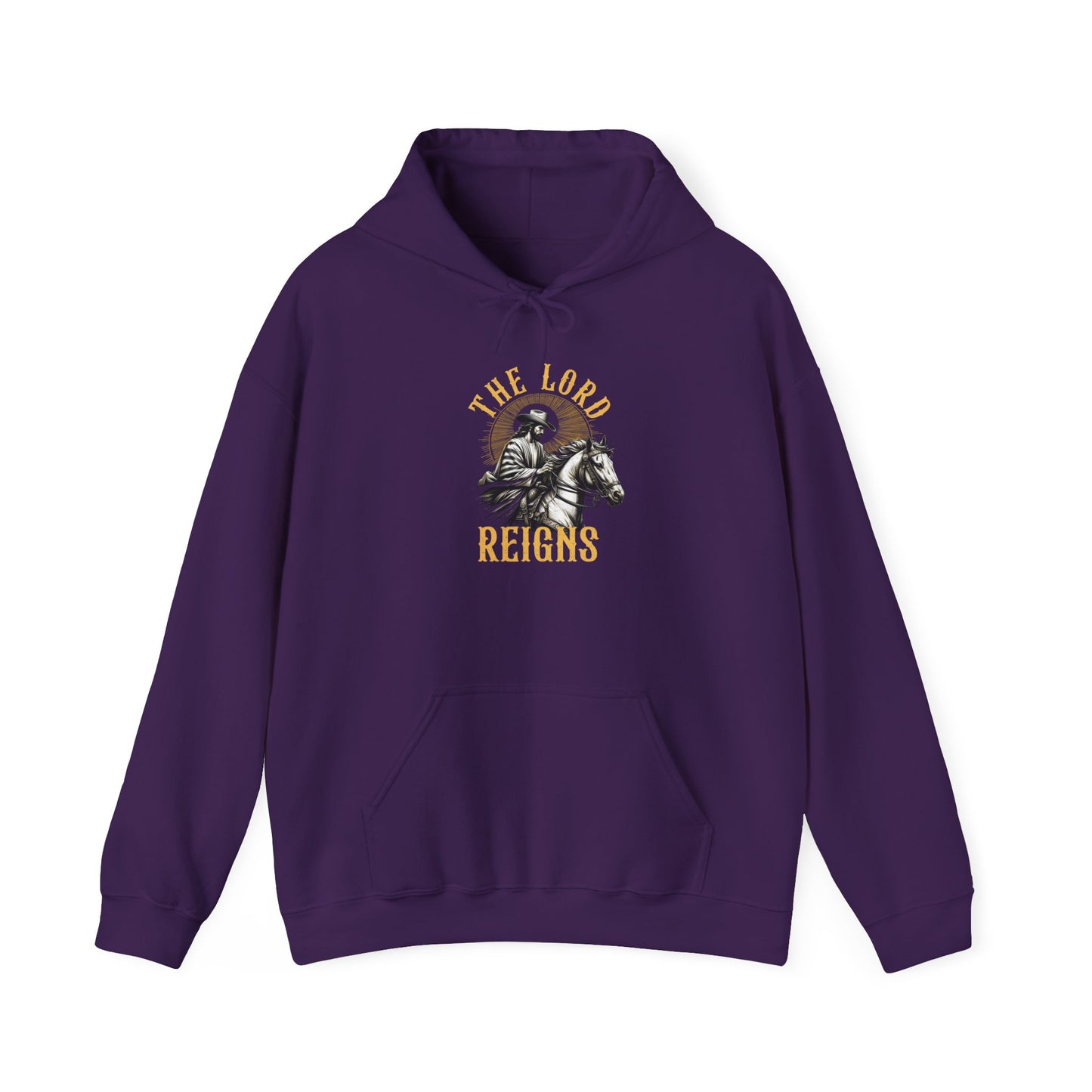 Jesus The Lord Reigns Hoodie – Country Christian Western Rodeo Pullover