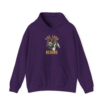 Jesus The Lord Reigns Hoodie – Country Christian Western Rodeo Pullover