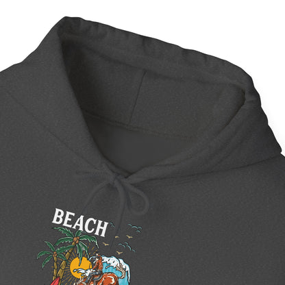 Beach Cowboy Hoodie – Tropical Palm Tree Western Rodeo Texas Pullover